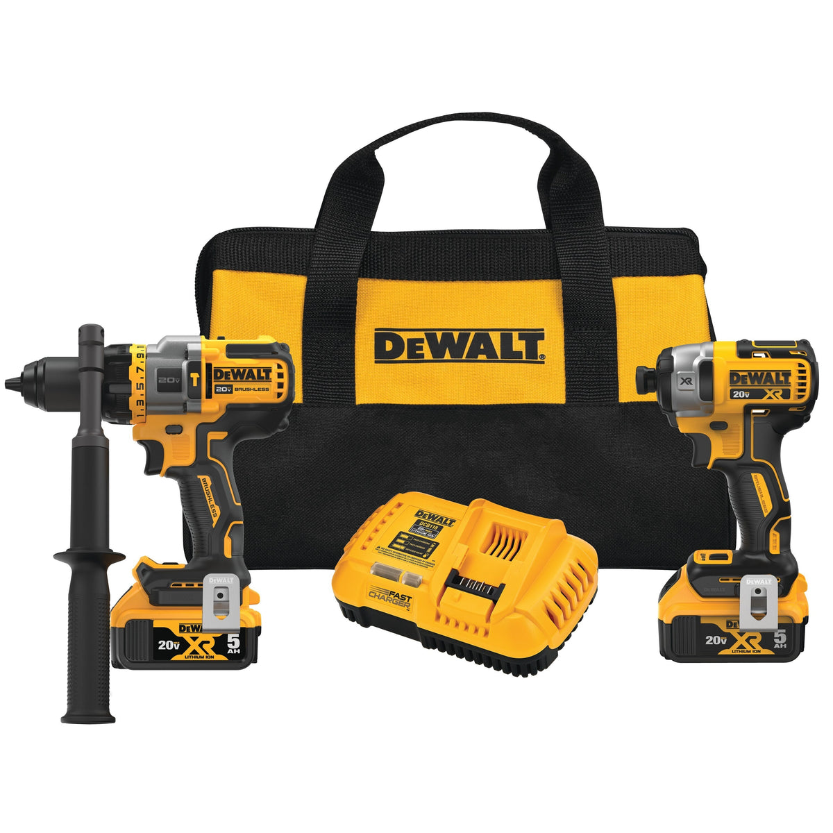Sell your used Dewalt tools – Get cash for DeWalt DCK2100P2 20V MAX Brushless 2-Tool Combo Kit with Hammer Drill/Driver &amp; Impact Driver at WeBuyTool.com