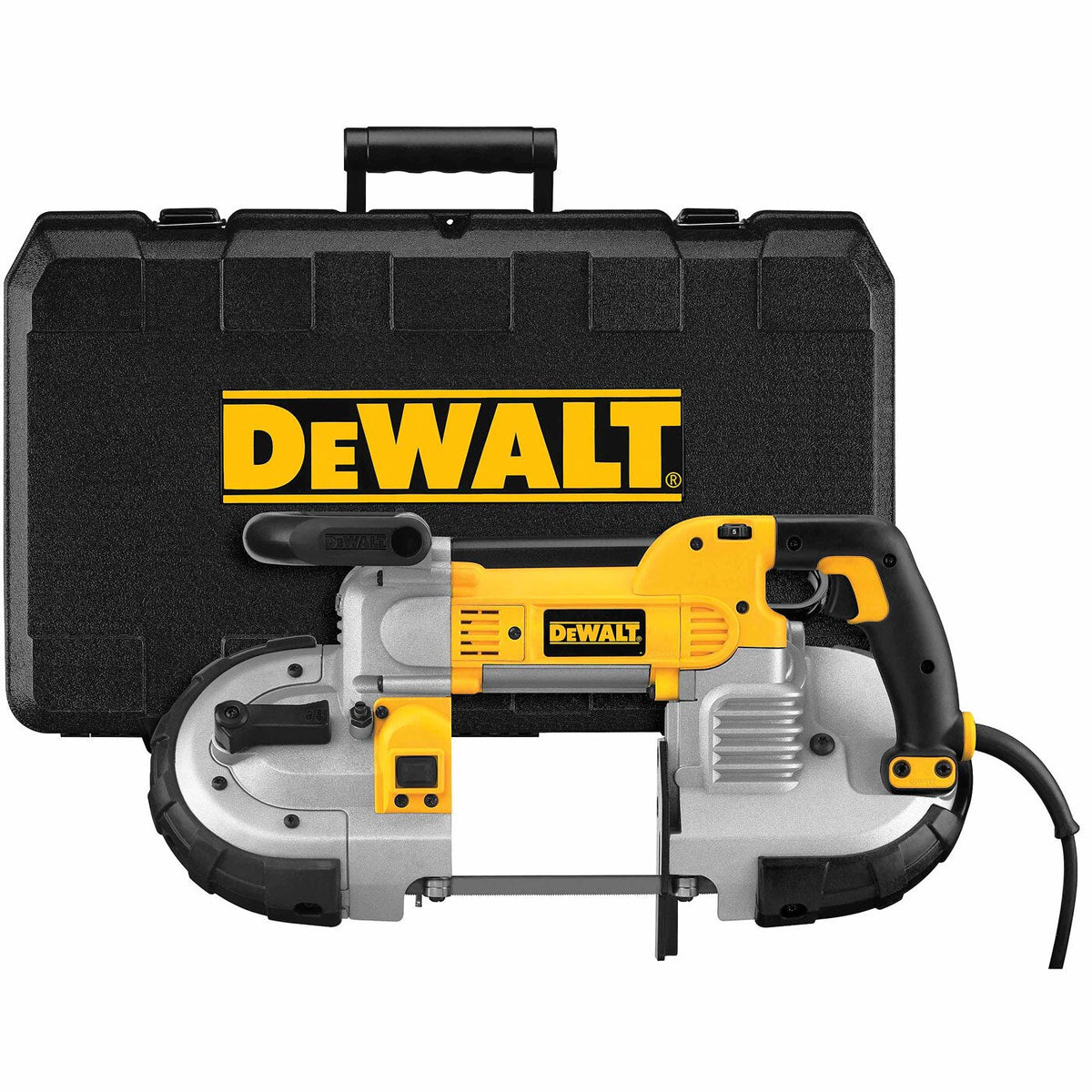 Sell your used Dewalt tools – Get cash for DeWalt DWM120K Heavy-Duty Variable Speed Deep Cut Portable Band Saw Kit at WeBuyTool.com