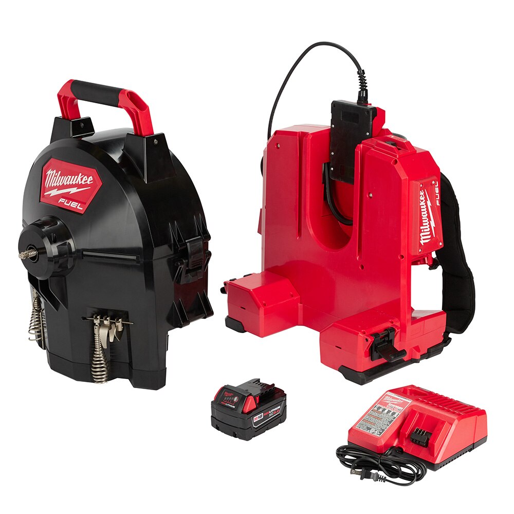 Sell your used Milwaukee tools – Get cash for Milwaukee 2775B-211 M18 Fuel Switch Pack Sectional Drum System Drain Cleaner Kit-B at WeBuyTool.com