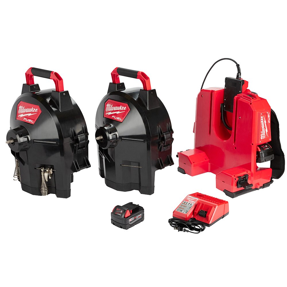 Sell your used Milwaukee tools – Get cash for Milwaukee 2775C-222 M18 Fuel Switch Pack Sectional Drum System Drain Cleaner Kit-C at WeBuyTool.com