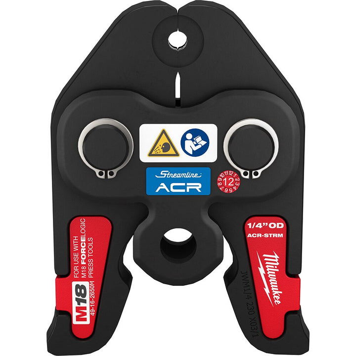 Sell your used Milwaukee tools – Get cash for Milwaukee 49-16-2650M 1/4" Streamline™ ACR Press Jaw for M18™ FORCE LOGIC™ Press Tools at WeBuyTool.com