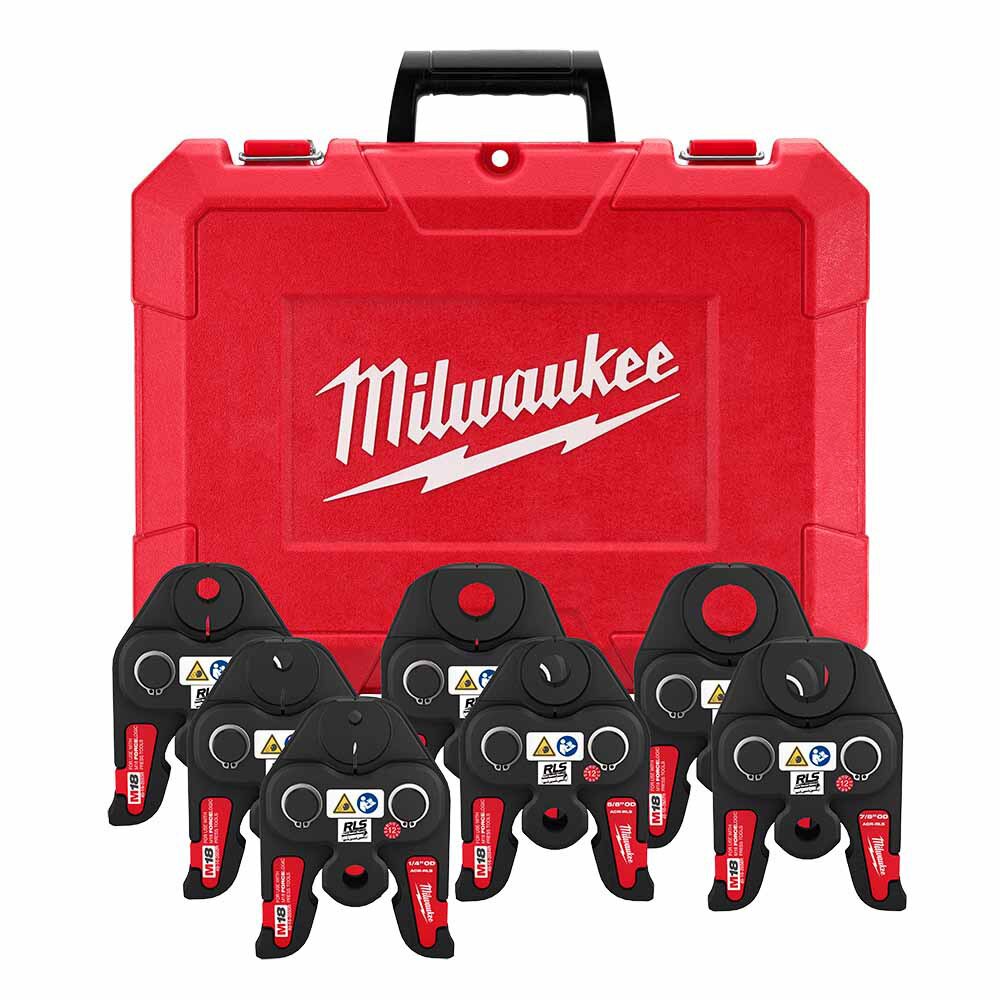 Sell your used Milwaukee tools – Get cash for Milwaukee 49-16-2662R 1/4”-1-1/8" RLS ACR Press Jaw Kit for M18 FORCE LOGIC Press Tools at WeBuyTool.com