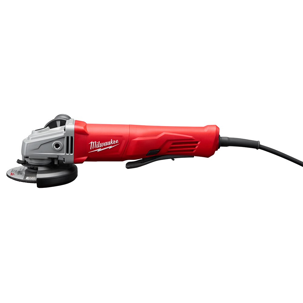 Sell your used Milwaukee tools – Get cash for Milwaukee 6142-31S 4-1/2" Small Angle Grinder w/ Shroud Paddle, Lock-On at WeBuyTool.com