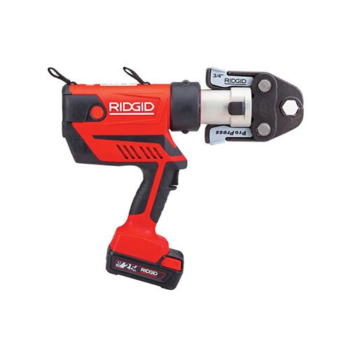 Sell your used Ridgid tools – Get cash for Ridgid 67068 RP350 RP 350 Press Tool Kit, Corded Adapter, 1/2" - 2" ProPress Jaws at WeBuyTool.com
